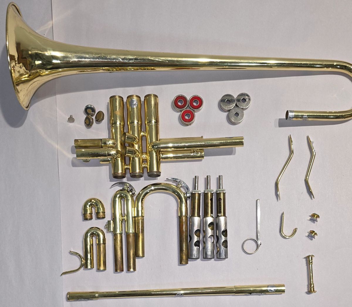 W. Nirschl Geretsried Elkhart B-100 Trumpet -Replacement Parts