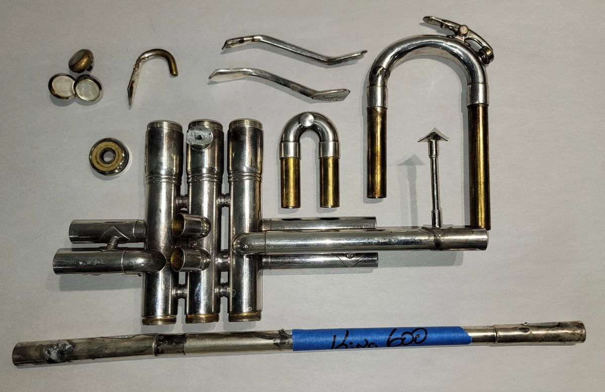 Silver King 600 Trumpet "Replacement Parts"