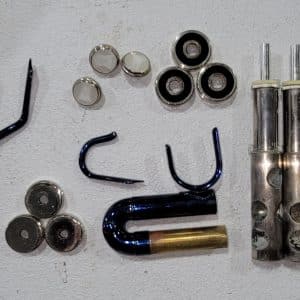 Blue Mendini Trumpet Replacement Parts