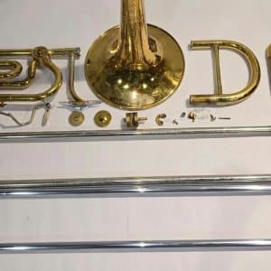 King 4B Sonorous F Trigger Trombone (932 Serial) *Replacement Parts*