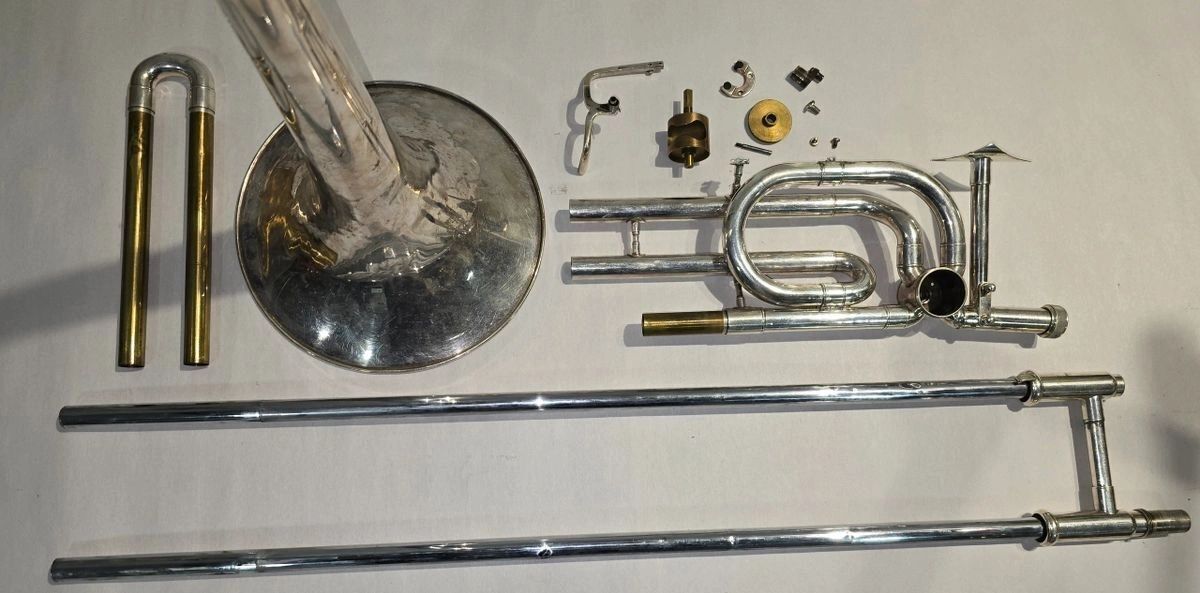 Yamaha YSL-643 Silver F-Attachment Trombone Replacement Parts