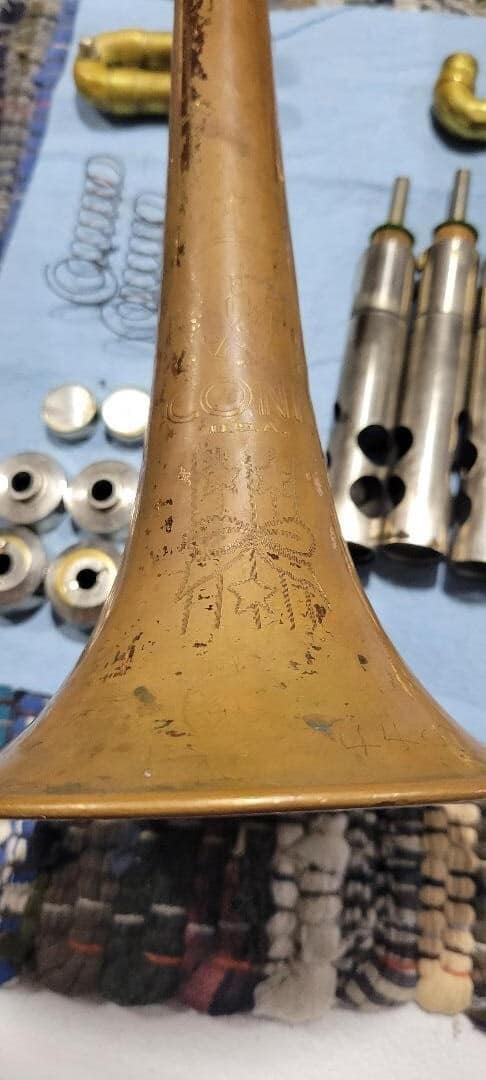 Vintage Conn Director Trumpet *Replacement Parts *Repair - Image 4