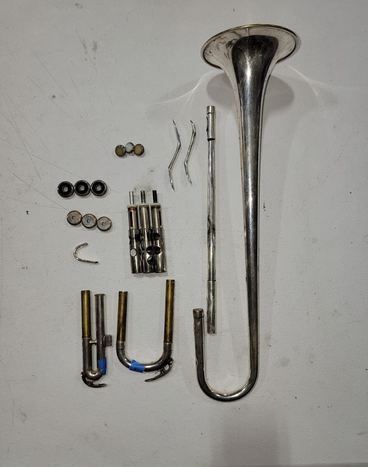 Yamaha YTR-232s Silver Trumpet Replacement Parts