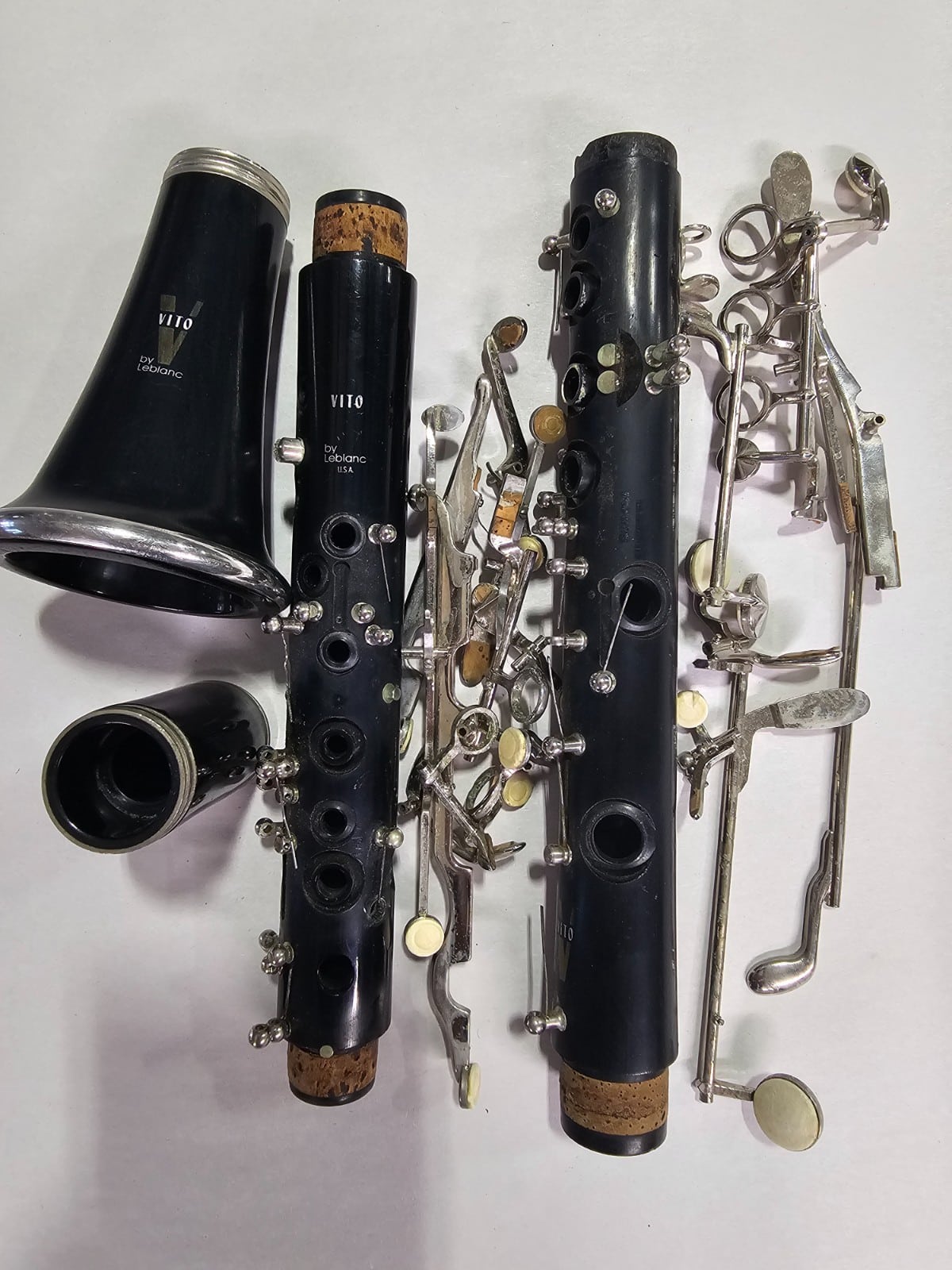 Vito Leblanc Bb Clarinet REPLACEMENT KEYS / PARTS Repair