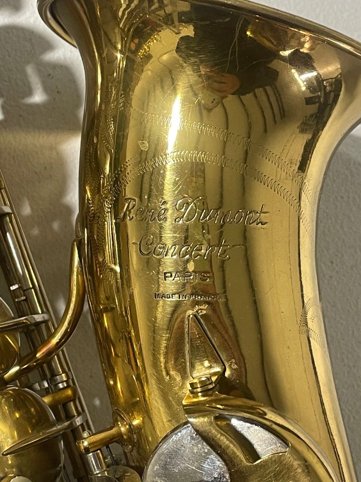 René Dumont Alto Saxophone - REPLACEMENT KEYS / PARTS ***For Repair!***