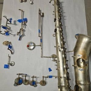 Conn Elkhart 1919 Silver Alto Saxophone REPLACEMENT KEYS