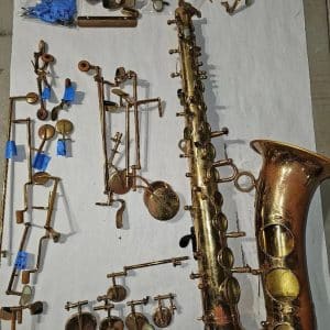 H. Couf Superbra 1 Alto Saxophone REPLACEMENT KEYS