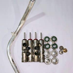 King 2341 Old Style Silver Tuba -Replacement Parts - Valves, Caps, Etc!