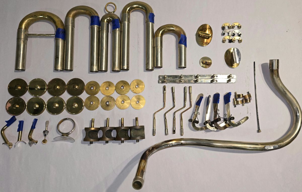 V. F. Červený & Synové Cbb-681 4 Rotor Valve Tuba *Replacement Parts*