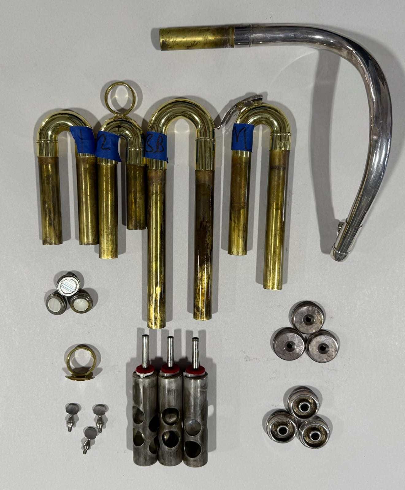 Jupiter Custom 2000 3 Valve Tuba -Replacement Parts-