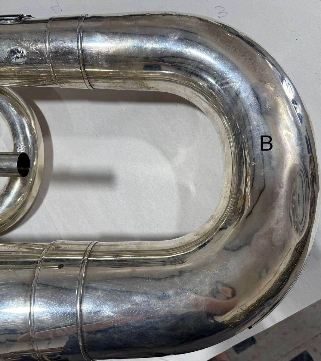 Jupiter JCB-5080 Quantum Silver 3 Valve Tuba Replacement Parts - Image 6