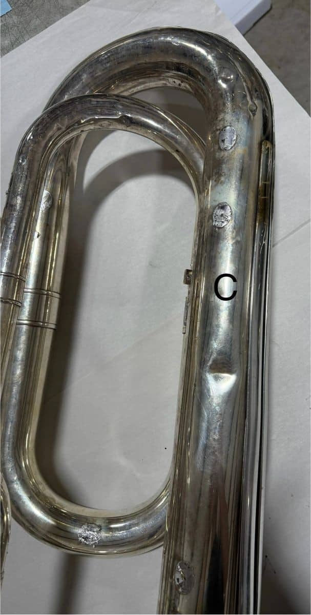 Jupiter JCB-5080 Quantum Silver 3 Valve Tuba Replacement Parts - Image 7