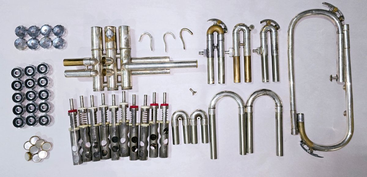 Getzen Capri Silver Cornet Replacement Parts