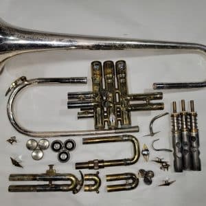 King Super 20 Silver/Brass Cornet Replacement Parts