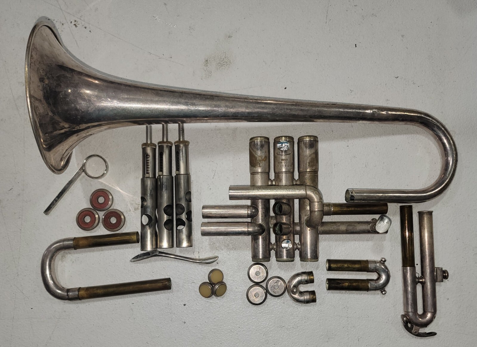 Yamaha Silver YCR-231s Cornet Replacement Parts! Hundreds of parts in Stock!