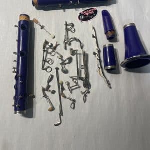 PURPLE Mendini Bb Clarinet Replacement Parts / Keys