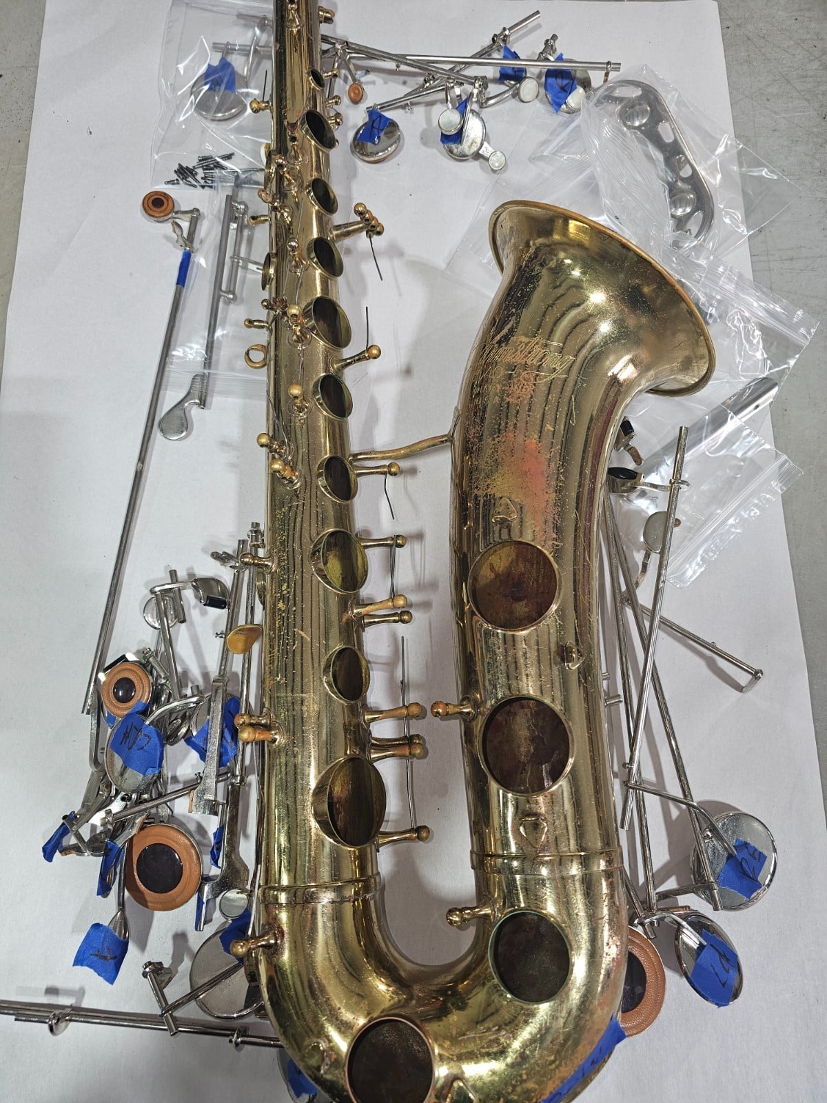 Armstrong 3040 Tenor Saxophone Replacement Parts