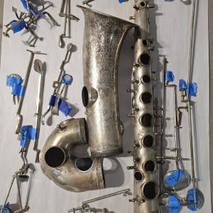 Martin Handcraft Silver Tenor Saxophone Replacement Parts