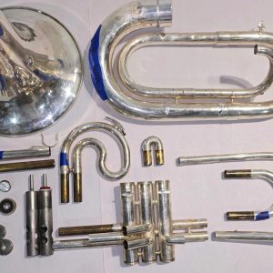 #1 Dynasty M-570 Silver Marching Baritone Replacement Parts