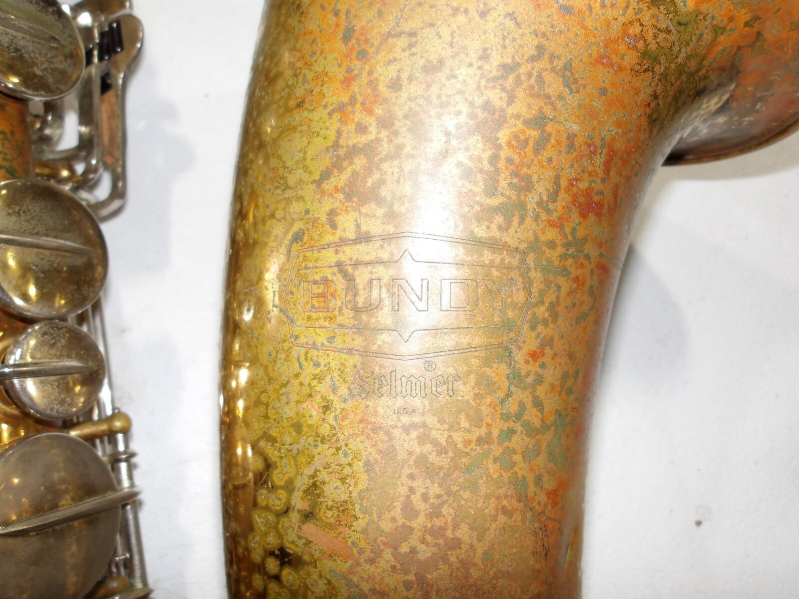 Selmer Bundy Baritone Saxophone - REPLACEMENT KEYS / PARTS ***Repair!***