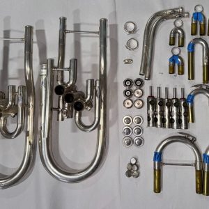 King Silver 3 Valve Up-Right Bell Baritone Replacement Parts