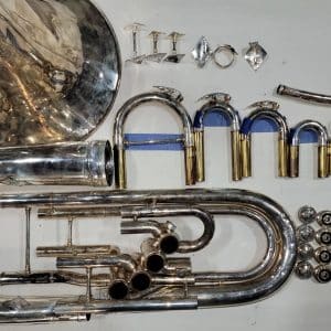 King Silver Baritone #1 Replacement Parts