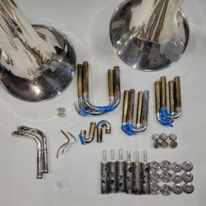 Silver Yamaha YBH-301 Concert Baritone Horn Replacement Parts