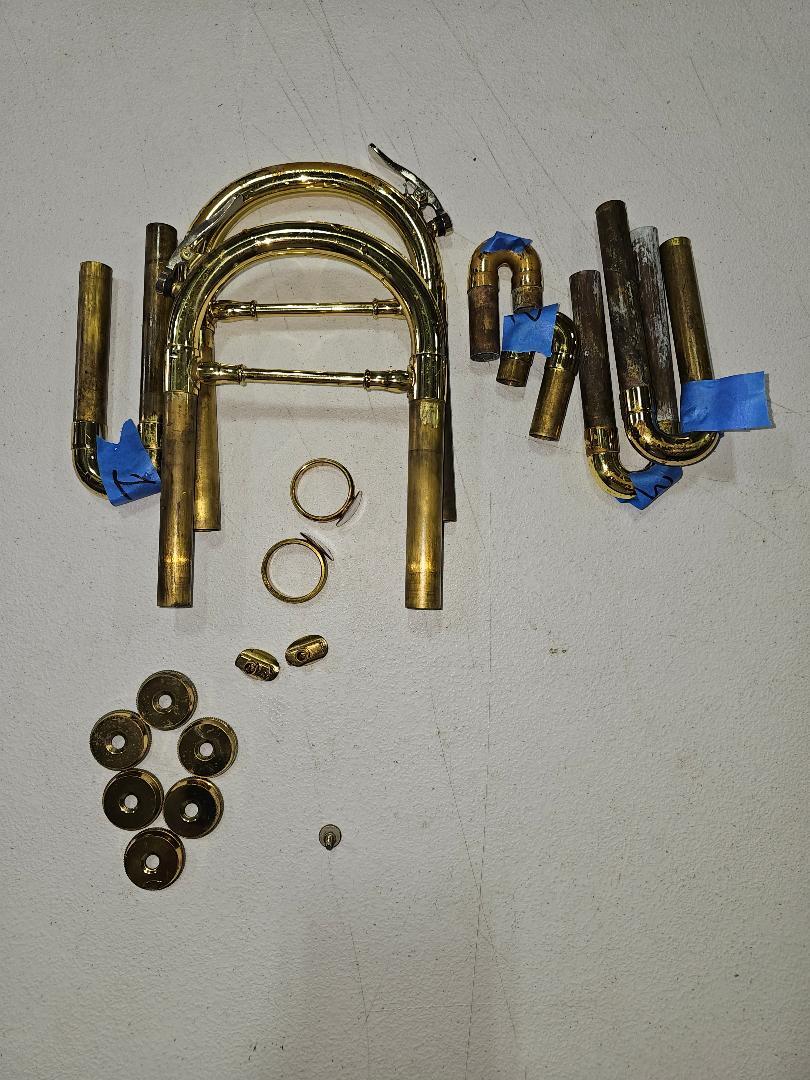 Jupiter JBR-462 Baritone Replacement Parts *Slides *Valves *Buttons *Parts Only