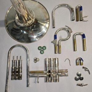 Dynasty Silver F Marching French Horn "Replacement Parts Only"