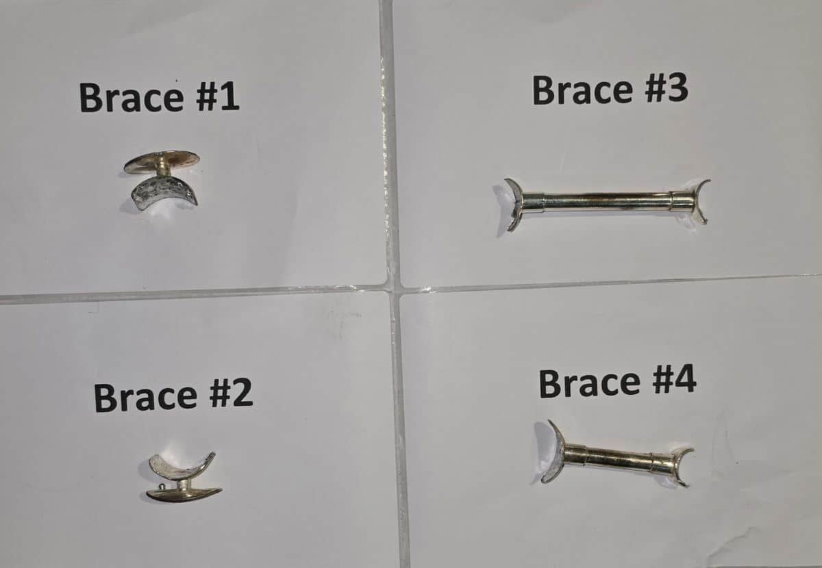 Dynasty Silver F Marching French Horn "Replacement Parts Only" - Image 3