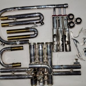 Silver Bach U.S.A. Marching French Horn "Replacement Parts Only"