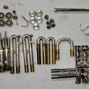 Silver Bach Mercedes Marching French Horn Replacement *Parts Only