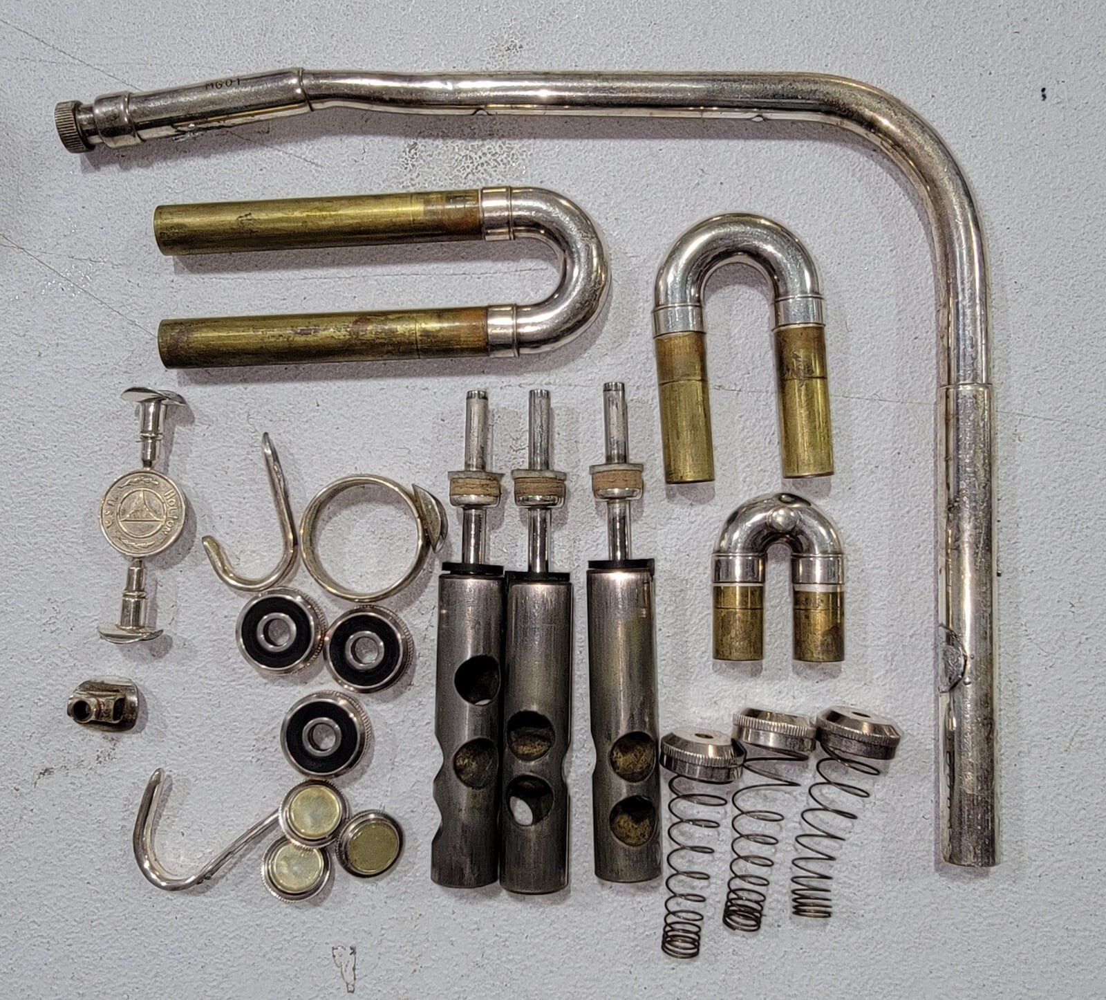 Holton Silver M601 Marching French Horn Replacement Parts