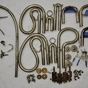 C.G. Conn LTD Elkhart 8D Silver Double French Horn Replacement