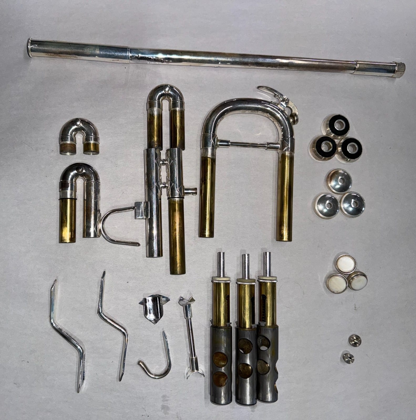 Lavante LV-TR6301 Silver Trumpet Replacement Parts