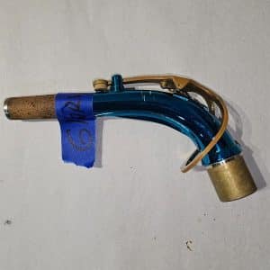 Glory Blue Alto Saxophone Replacement Neck
