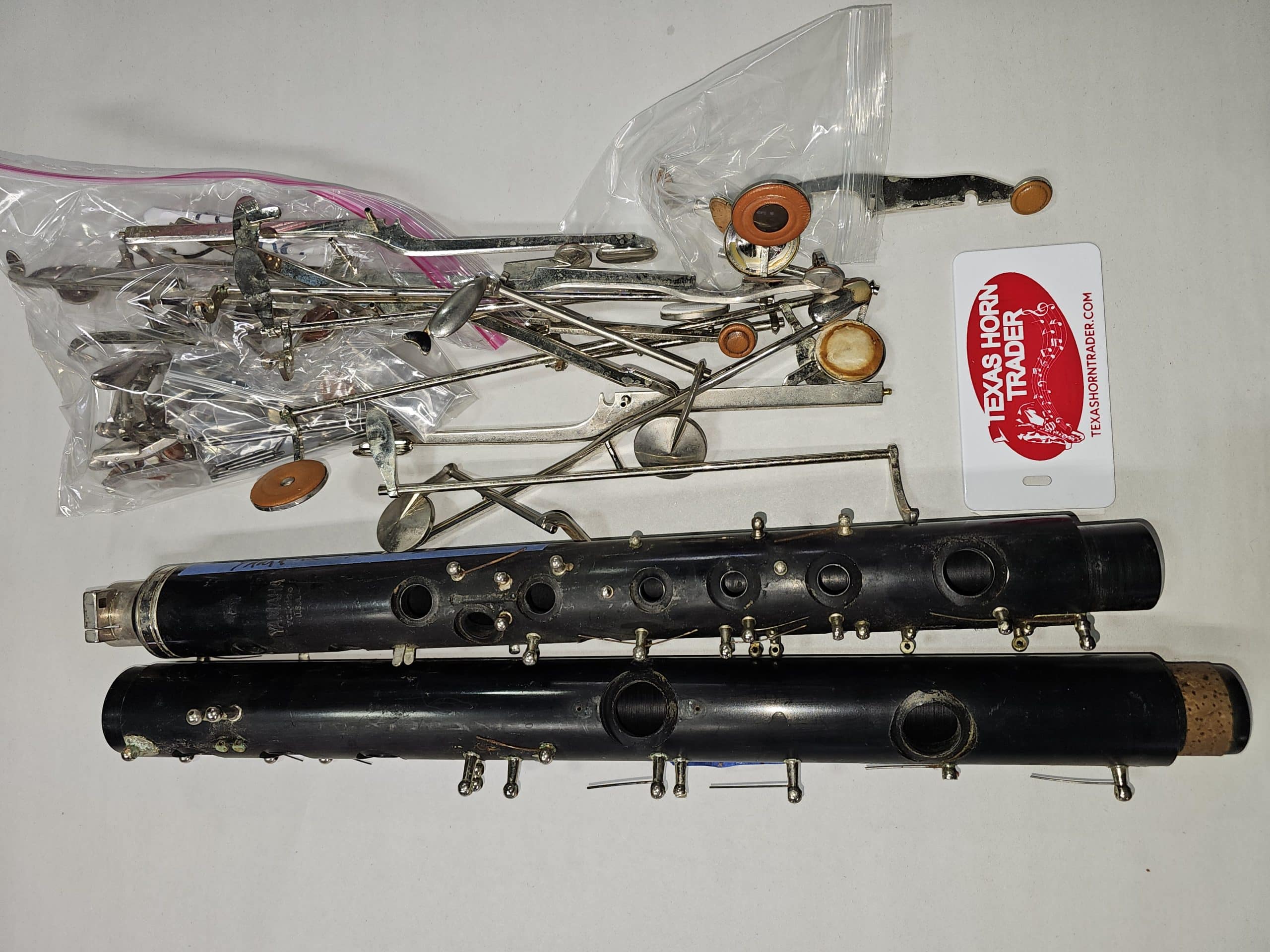 Yamaha YCL-220 Bass Clarinet REPLACEMENT KEYS and Parts
